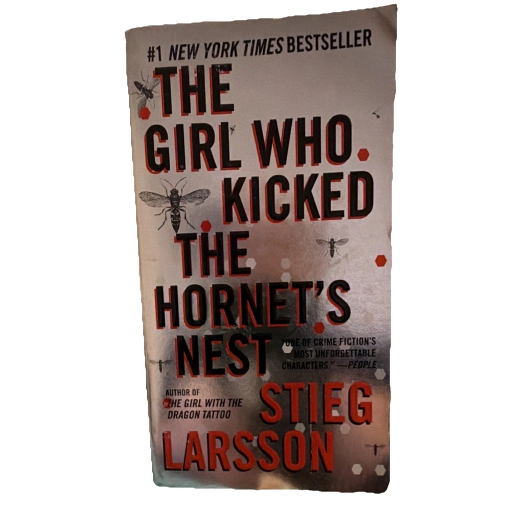 Stieg Larsson Girl Who Kicked the Hornet's Nest Mass Market 2012 Vintage Crime